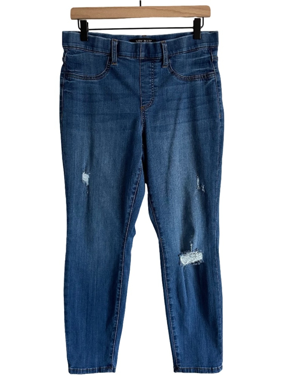 Judy Blue Jeans Worland High Rise Pull On Boyfriend Jegging JB88369DK 11 30
